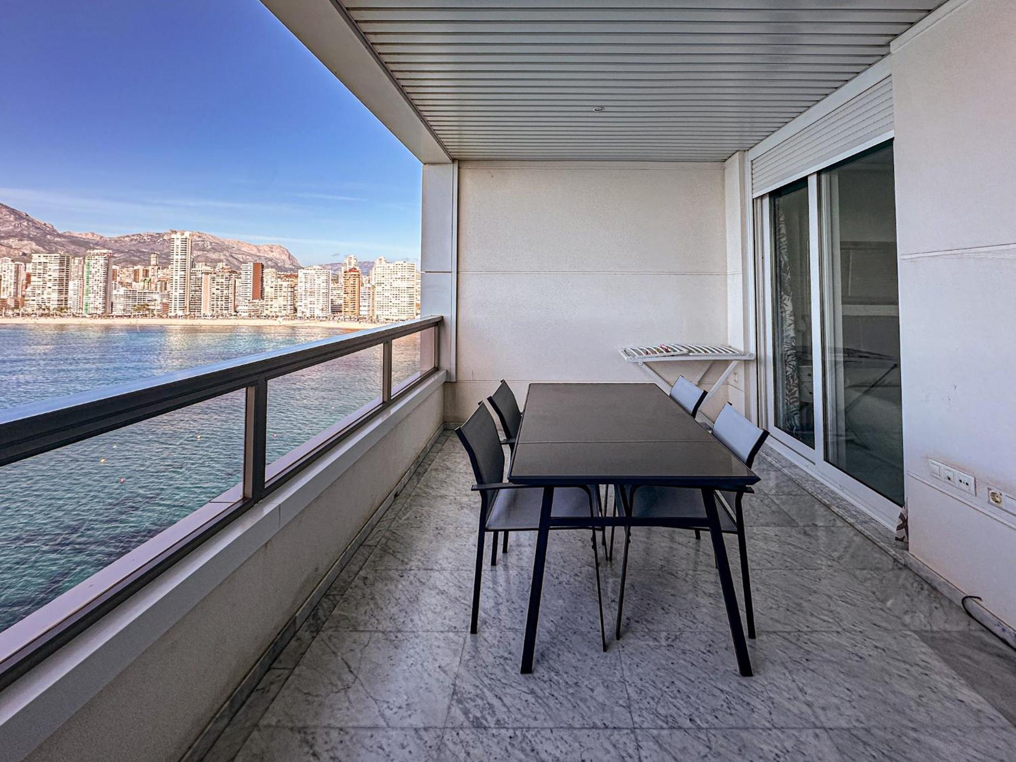 Gemelos 28 Balcon Al Mediterraneo ベニドルム エクステリア 写真