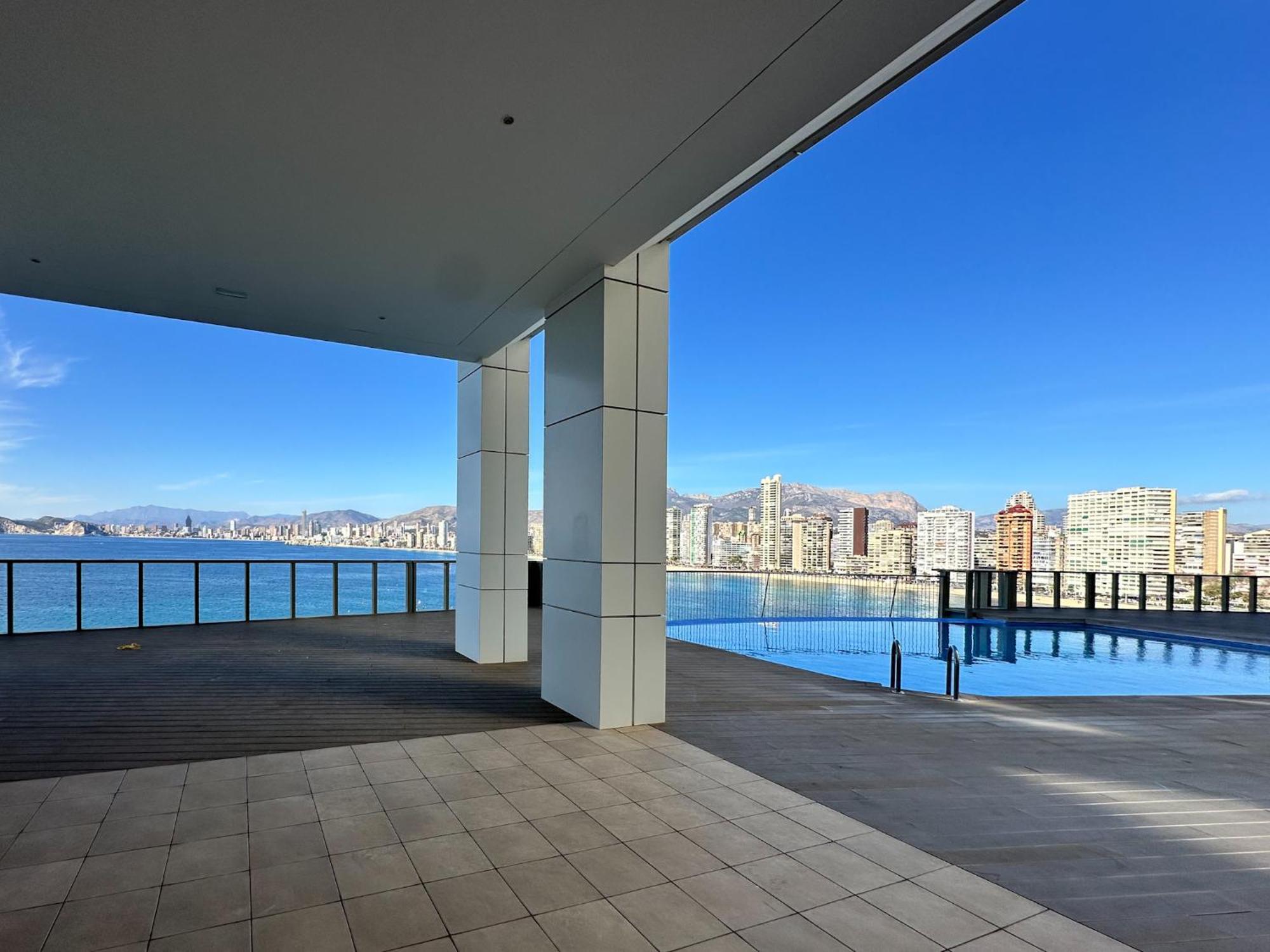 Gemelos 28 Balcon Al Mediterraneo ベニドルム エクステリア 写真
